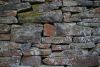 the wall......