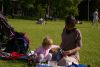 park w wielkim miecie